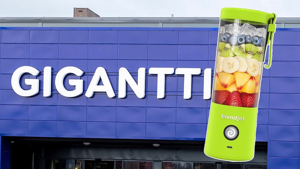 BlendJet2-tehosekoitinta vedetään myynnistä. Gigantti ja Power pyytävät palauttamaan tuotteen.