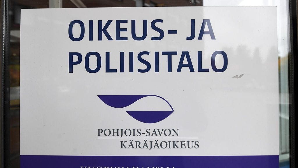 Oikeus- ja poliisitalo ja Pohjois-Savon käräjäoikeus Kuopiossa 2. lokakuuta 2019. Kuvituskuva.