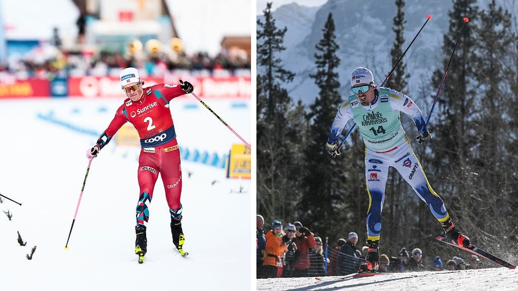 Johannes Kläbo jäi lauantain sprintissä toiseksi. Calle Halfvarsson keskeytti 20 kilometrin yhteislähtökisan sunnuntaina.