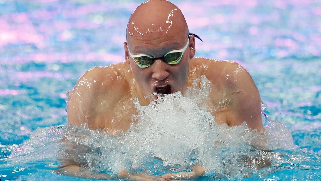 Matti Mattsson ui perjantaina 200 metrin rintauinnin MM-finaalissa.