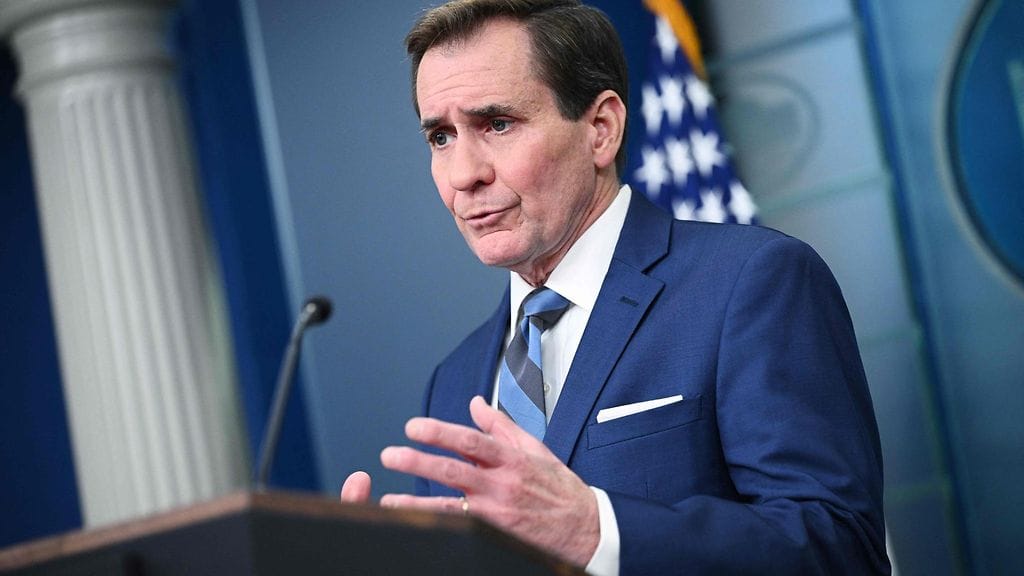 Kansallisen turvallisuusneuvoston edustaja John Kirby kuvaili tulevia pakotteita suuriksi