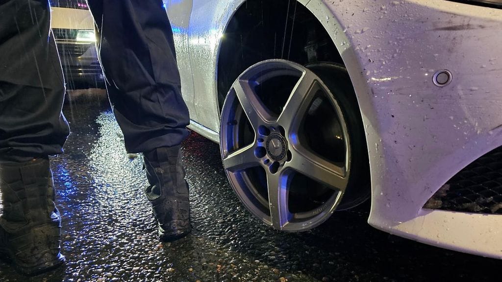 Poliisi julkaisi kuvan kiinniottopaikalta.