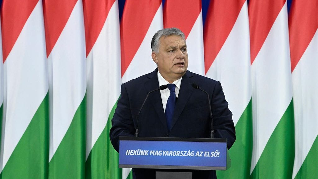 Viktor Orban piti lauantaina vuosittaisen kansakunnan tilaa käsittelevän puheensa Budapestissa.