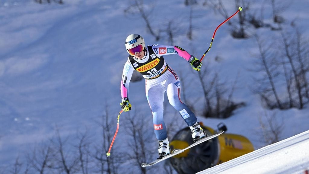 Ragnhild Mowinckel (arkistokuvassa) selvisi ulosajostaan onneksi pienin ruhjein.