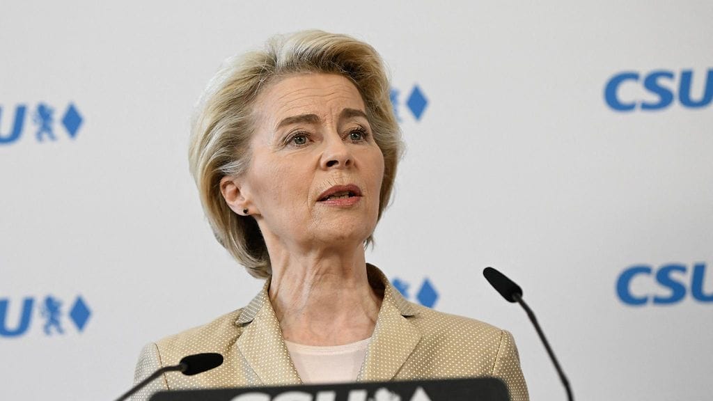 Ursula von der Leyen on ollut EU-komission puheenjohtajana vuodesta 2019 saakka.