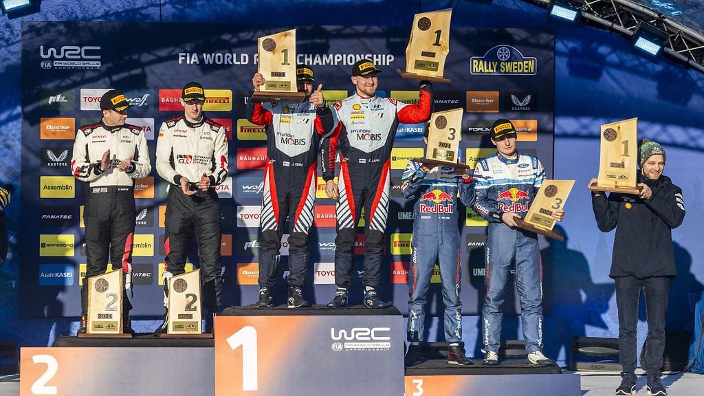 Esapekka Lappi voitti, mutta Elfyn Evans sai eniten pisteitä Ruotsin MM-rallista.