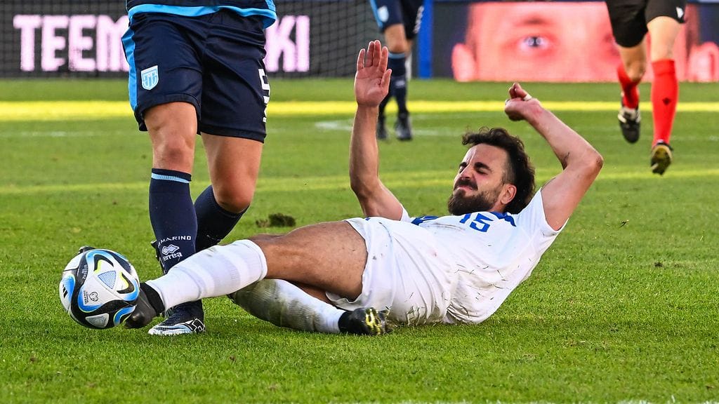 Diogo Tomas on pelannut neljässä ottelussa Suomen maajoukkueessa. Edellinen maajoukkue-edustus oli viime kesänä San Marinoa vastaan.