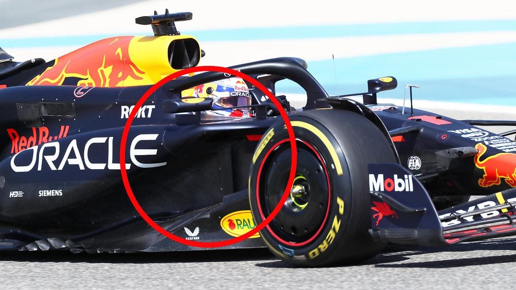 Red Bullin F1-auton sivuponttoonit ovat kokeneet merkittävän muodonmuutoksen viime kaudesta.