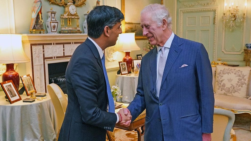 AOP Rishi Sunak ja kuningas Charles 21.2.2024 1