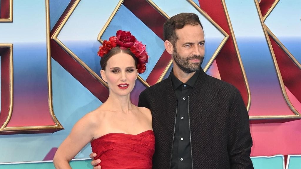 Natalie Portman ja Benjamin Millepied heinäkuussa 2022.