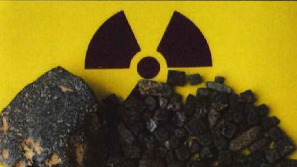 Yhdysvaltain viranomaisten takavarikoimaa ydinmateriaalia.