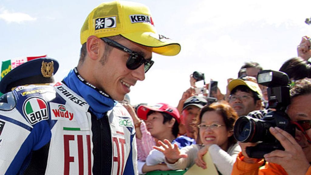 Valentino Rossi, kuva: EPA/KIMIMASA MAYAMA