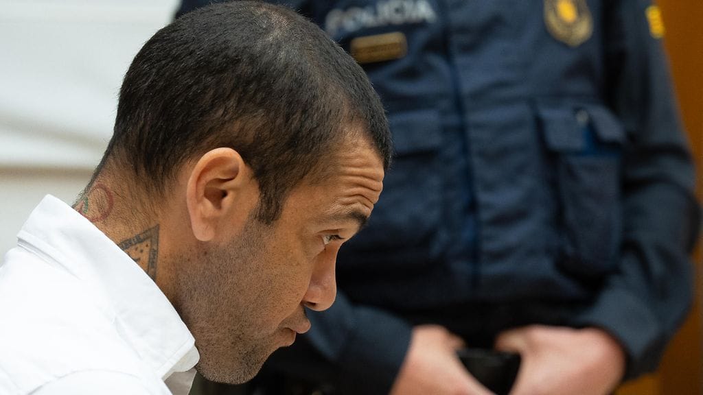 Dani Alvesin katsottiin raiskanneen 23-vuotiaan naisen Barcelonassa joulukuussa 2022.