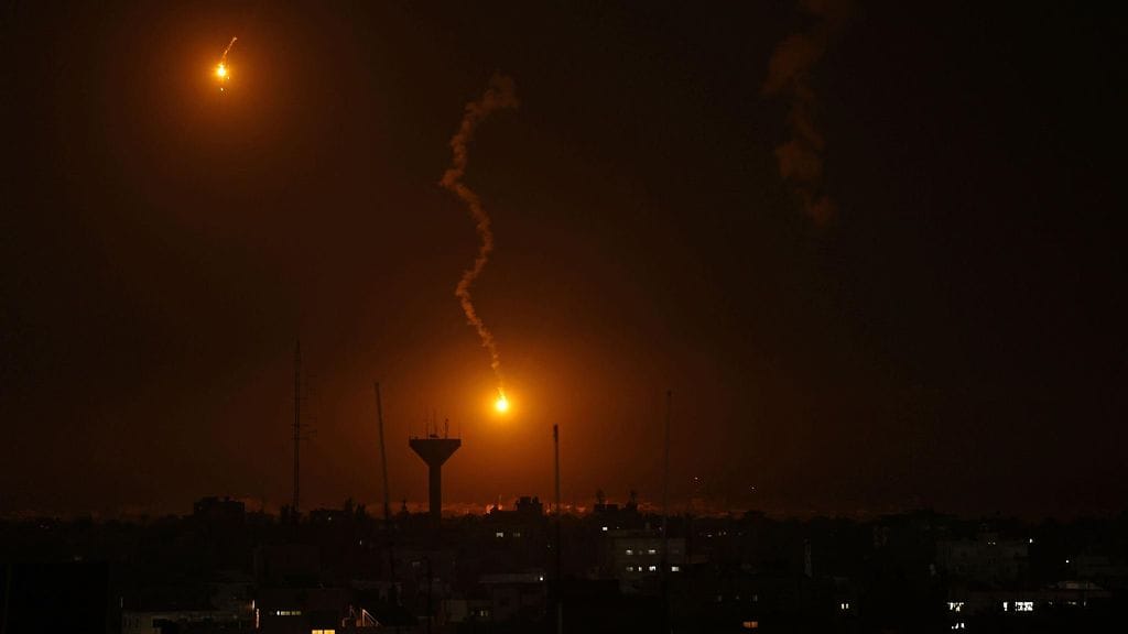 Arkistokuva Rafahista Gazasta 20.2.2024.