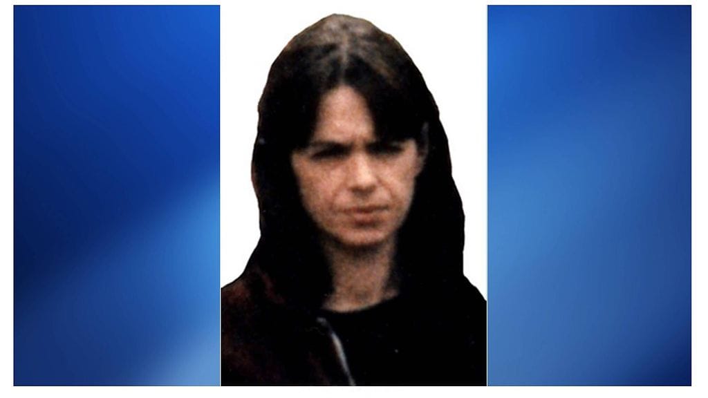 Punainen armeijakunta (RAF) -järjestöön kuulunut 65-vuotias Daniela Klette pidätettiin Berliinissä maanantaina. Etsintäkuulutuskuva on vuodelta 2016.