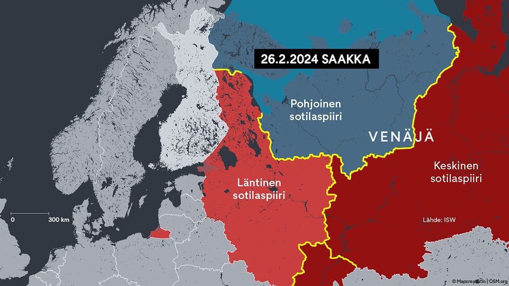 Venäjän sotilaspiirit 1