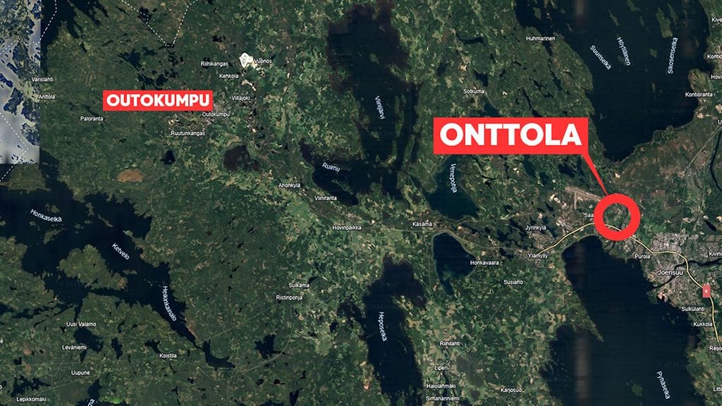 36-vuotias nainen löytyi kuolleena Liperissä, Onttolan alueella sijaitsevasta omakotitalosta.