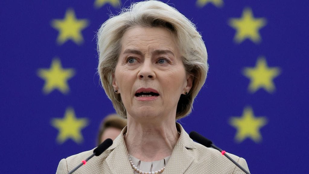 EU-komisssion puheenjohtaja Ursula Von der Leyen sanoo, että Ukraina saa EU:lta yli kolme miljardia euroa tänä kesänä