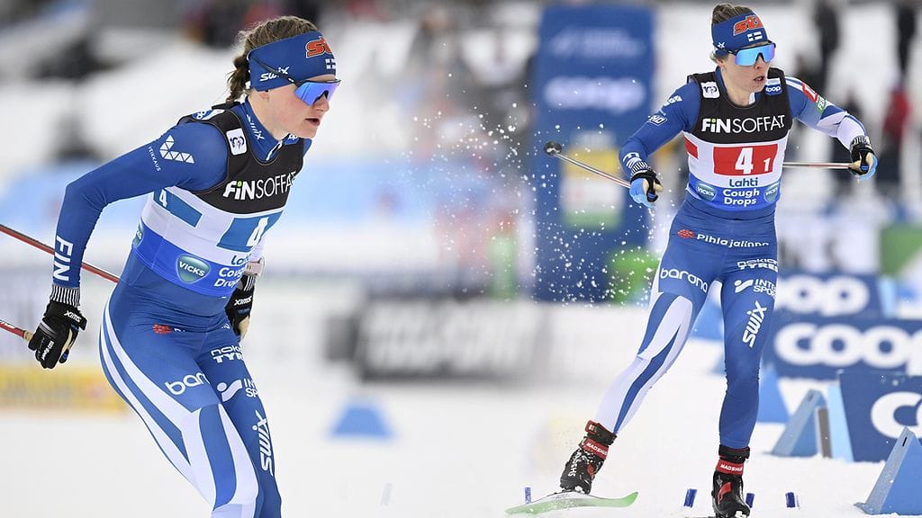 Johanna Matintalo (vasemmalla) ja Krista Pärmäkoski (oikealla).