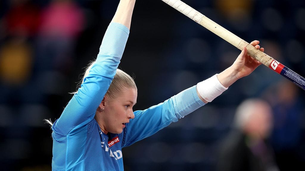 Wilma Murto jätti yleisurheilun MM-hallikisojen seiväsfinaalin kesken.