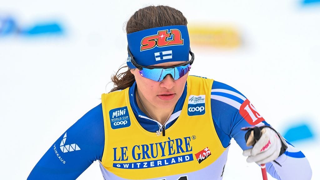 Hilla Niemelä hiihti vapaan sprintin aika-ajon kuudenneksi.