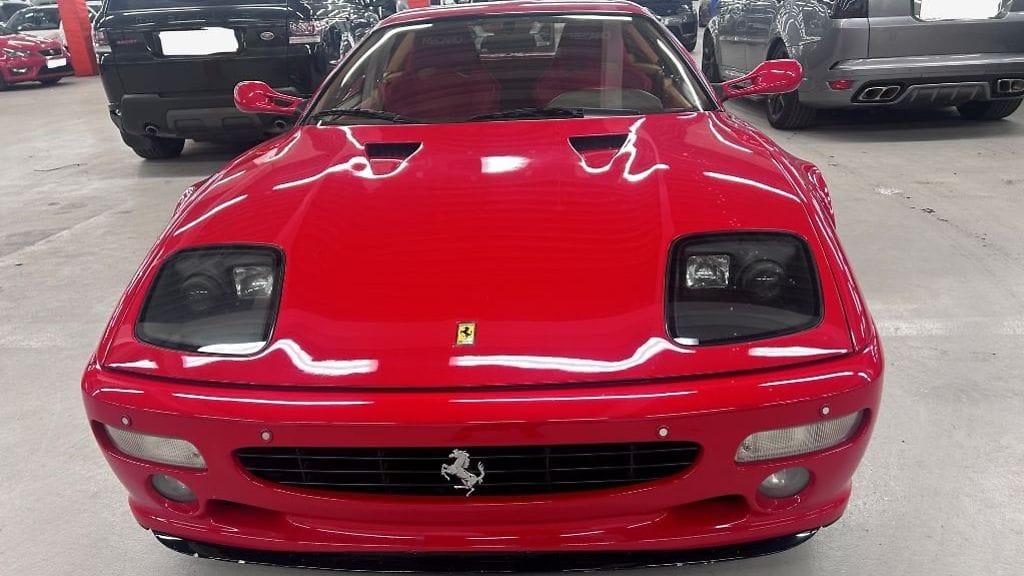 Gerhard Bergeriltä vuonna 1995 varastettu Ferrari F512M päätyi Suur-Lontoon poliisin haaviin tammikuussa.
