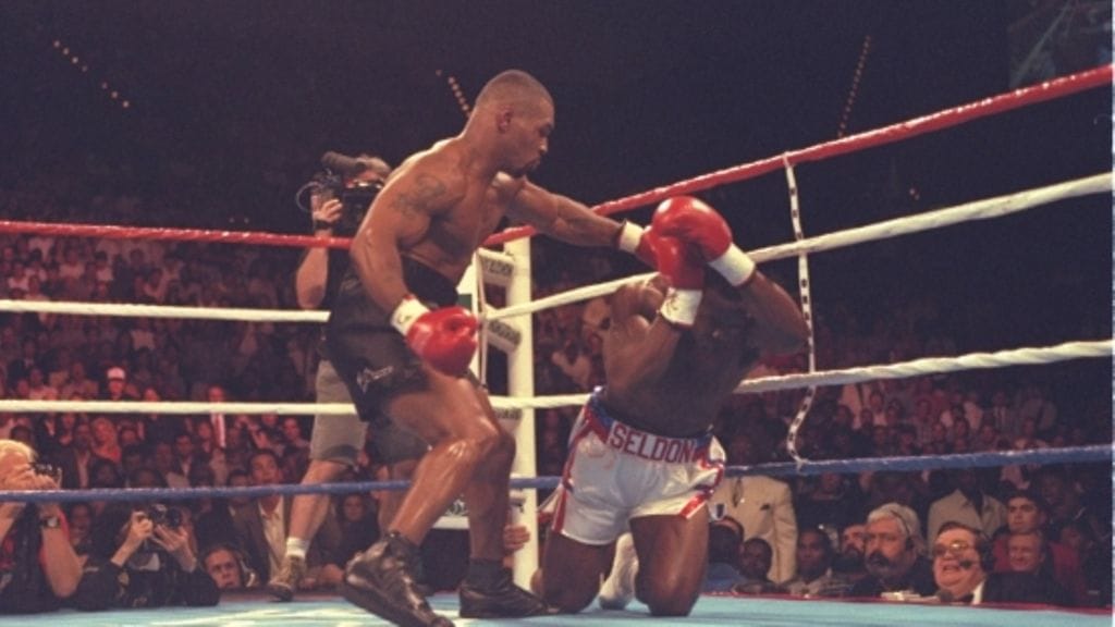 Mike Tyson, kuva: Al Bello/Getty Images