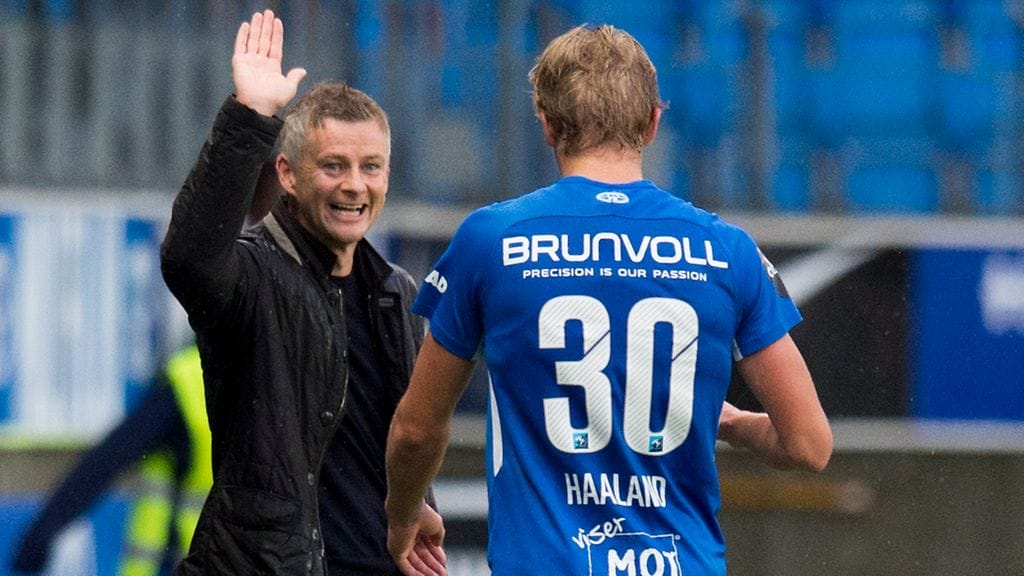 Moldessa Erling Haalandia valmentanut Ole Gunnar Solskjär halusi Manchester Unitedin ostavan norjalaislupauksen.
