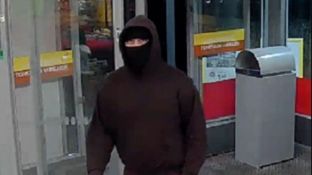 Kellokosken ryöstöstä epäillyn kuva.