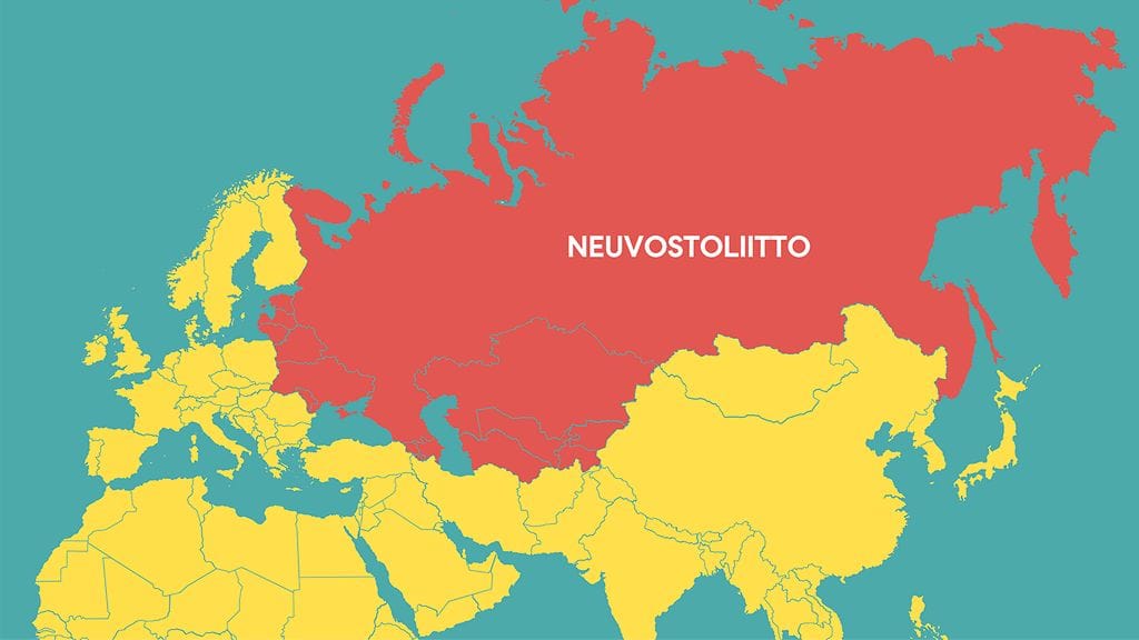 Neuvostoliiton kartta