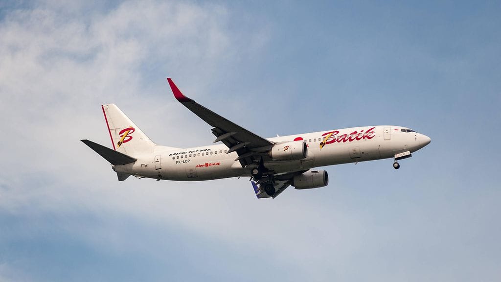 Lentäjät olivat höyhensaarilla Batik Air -lentoyhtiön lennolla Indonesian Kaakkois-Sulawesista pääkaupunkiin Jakartaan. Kuvituskuvan kone on lähestymässä Changin kansainvälistä lentoasemaa. Se ei liity uutisen tapahtumiin.