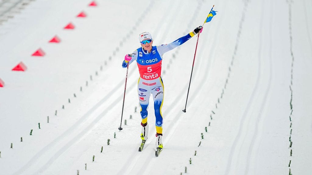 Frida Karlsson oli Holmenkollenilla ylivoimainen.