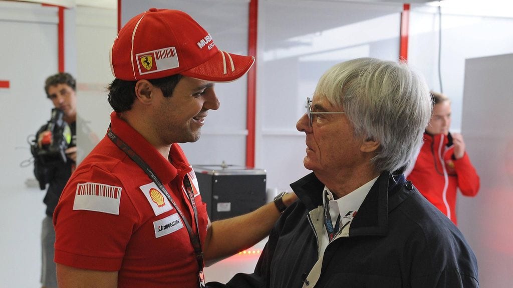 Bernie Ecclestone ei tunnu pahastuneen Felipe Massan tekemästä oikeuskanteesta.