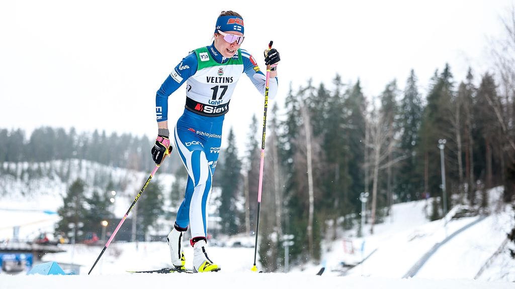 Kerttu Niskanen piti seitsemänneksi nopeinta vauhtia Drammenin sprinttikarsinnassa.