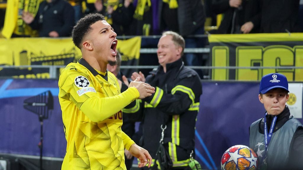 Jadon Sancholta heti millintarkka taidonnäyte – Dortmund yhteismaaleissa 2–1-johtoon