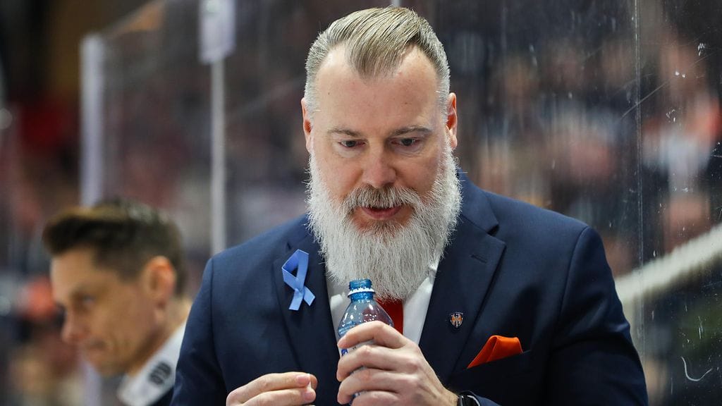 Tapparan päävalmentaja Rikard Grönborg.