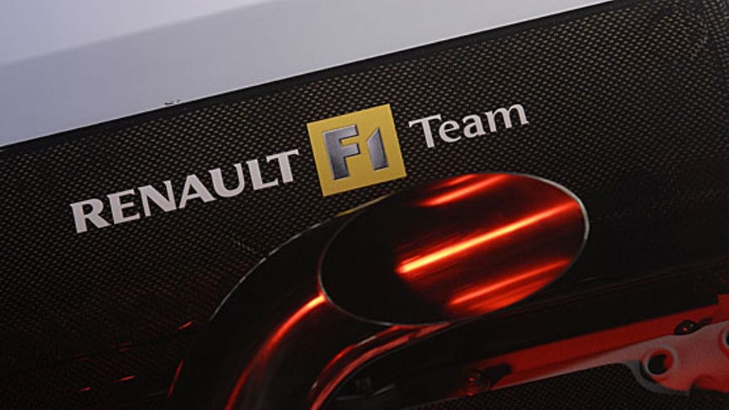 Moottori, kuva: DPPI/RenaultF1 Team