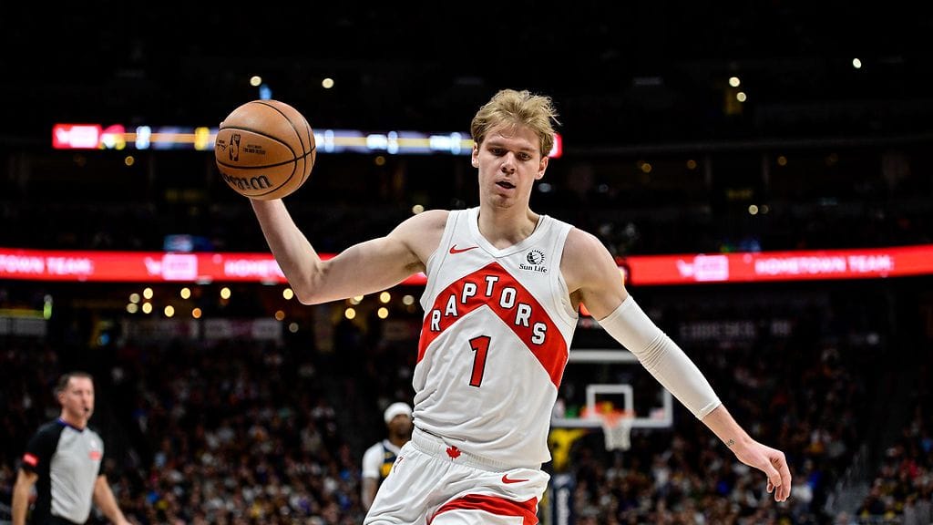 Gradey Dick edustaa Toronto Raptorsia.