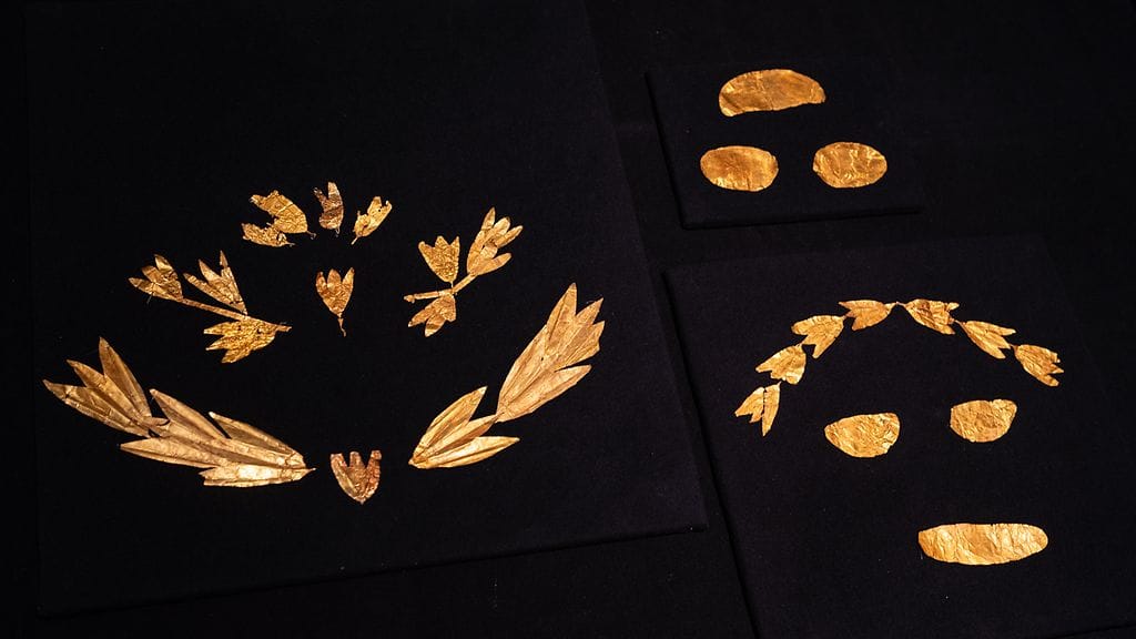 Ukrainasta vietyä ja sittemmin palautettua skyyttikultaa.