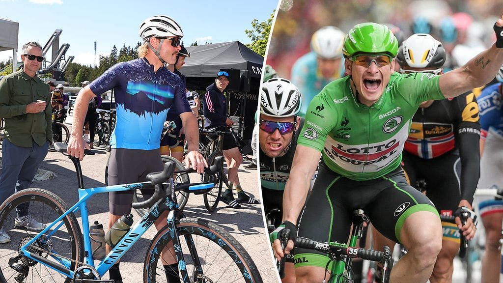 Valtteri Bottas (vas.) pääsee ensi kesäkuussa Lahdessa kovaan kyytiin, kun Andre Greipel (oik.) saapuu kirittäjäksi.