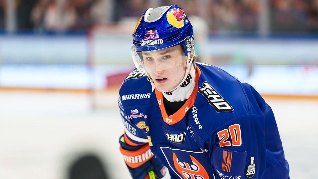 Oiva Keskinen on edustanut Tapparaa SM-liigassa kahden kauden ajan.