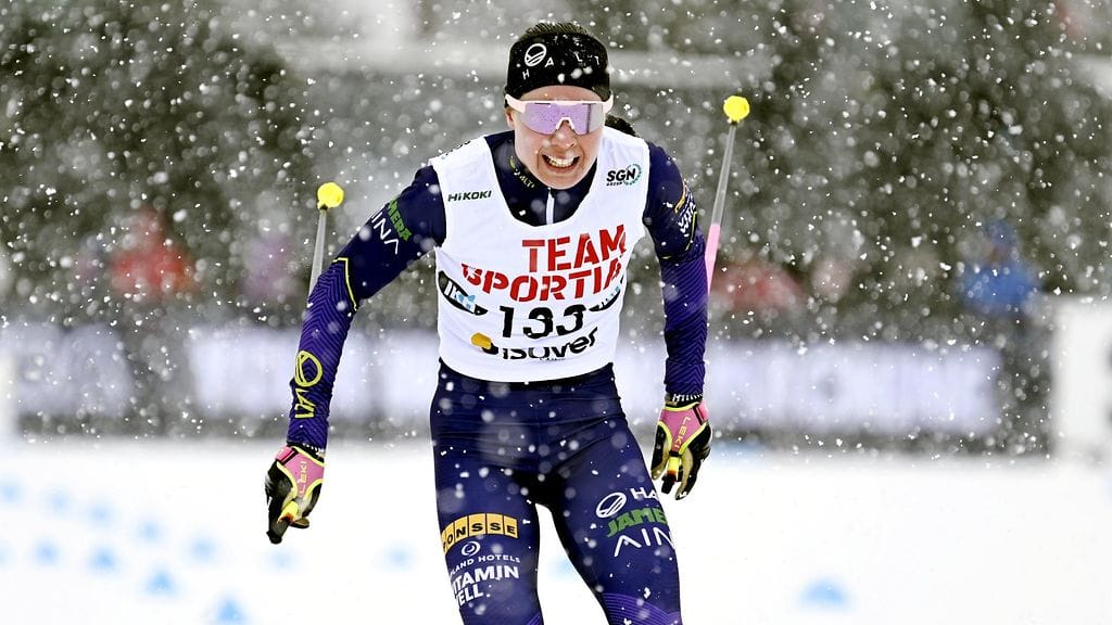 Kerttu Niskanen sivakoi Suomen mestariksi Äänekoskella.