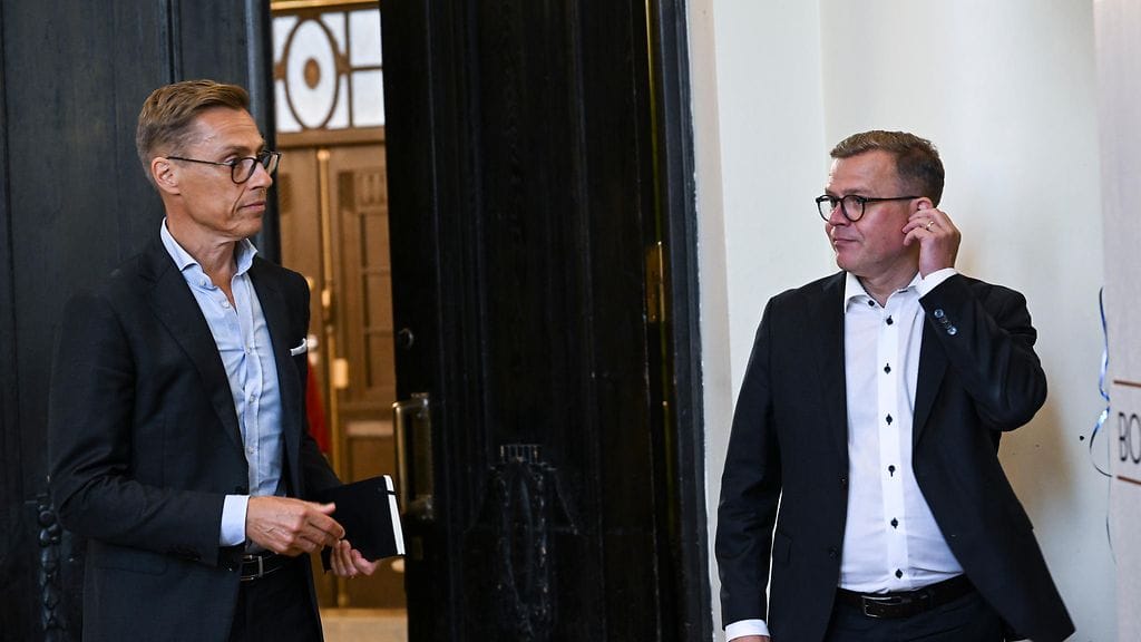 Alexander Stubb ja Petteri Orpo elokuussa 2023.