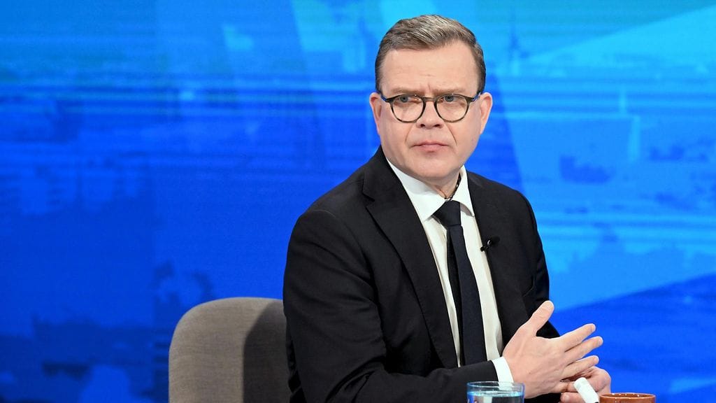 Pääministeri Petteri Orpo Ylellä 23. maaliskuuta.