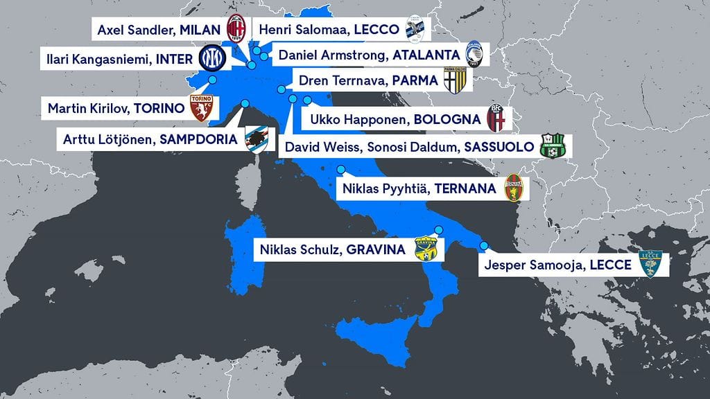 Suomalaislupaukset Italiassa