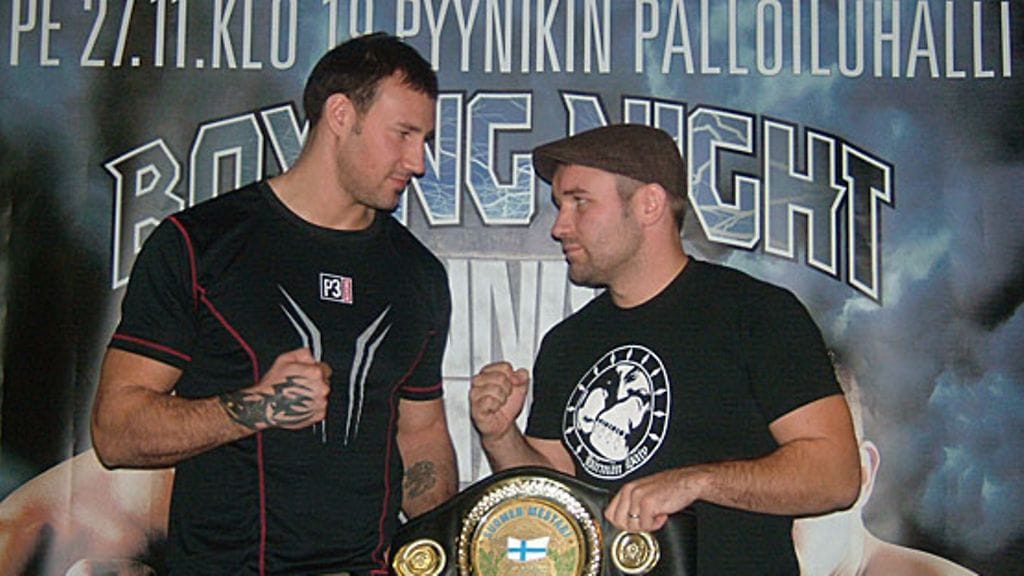Jarno Rosberg, Juho Haapoja, kuva:P3 Boxing