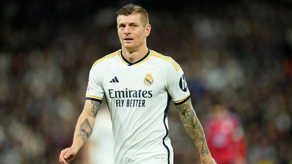 Toni Kroos on jatkamassa Real Madridissa.