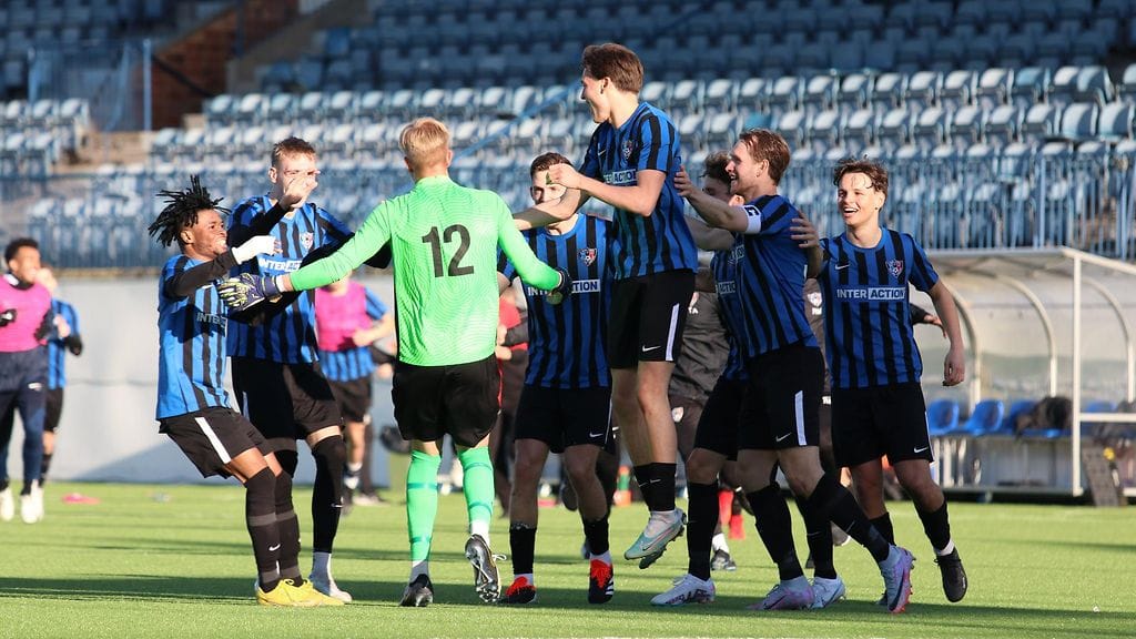 Inter juhlii liigacupin voittoa.