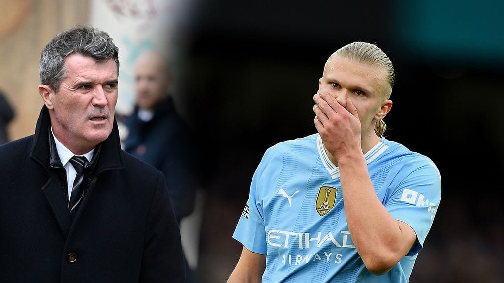 Roy Keane piti Erling Haalandin esitystä Arsenalia vastaan surkeana.