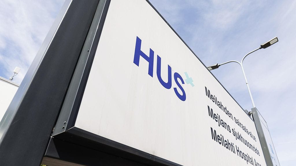 Kuvassa HUSin alueen Meilahden sairaala-alue.